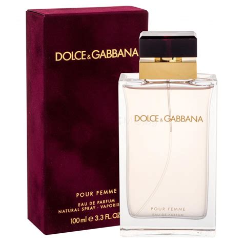 dolce gabbana pour femme eau de parfum 100ml prezzo|dolce gabbana perfume women feminine.